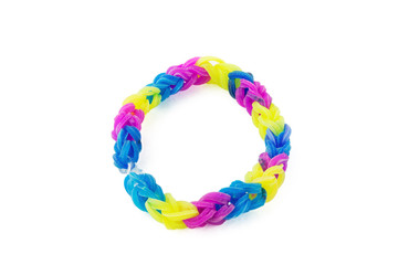 bracelets made with rubber bands