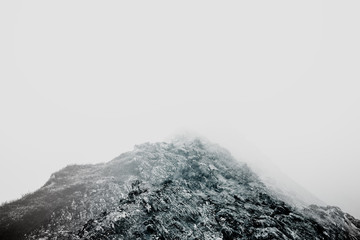 Double exposure abstract landscape background