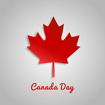Design a banner for Canada Day 1 st of July.