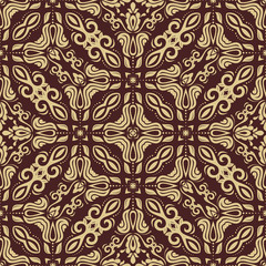 Seamless Orient Vector Background