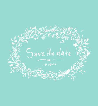 Save the date. Invitation card