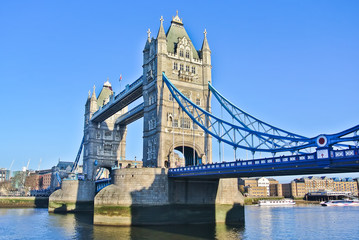 Plakat View of Tower Bridge in London