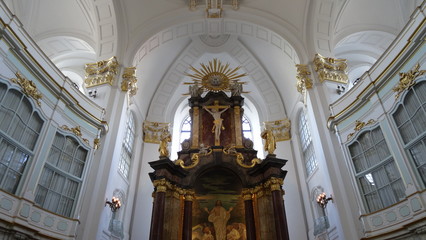 Fototapeta na wymiar Hamburger Kirche