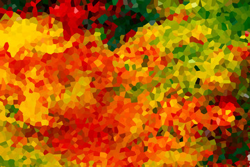 Naklejka na ściany i meble abstract color Backgrounds, painting collage, Fire fractal effec
