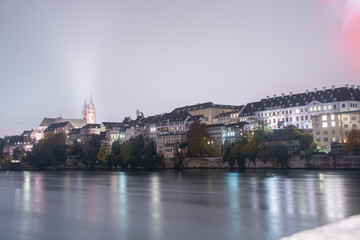Basel bei Nacht