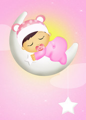 baby girl who dreams