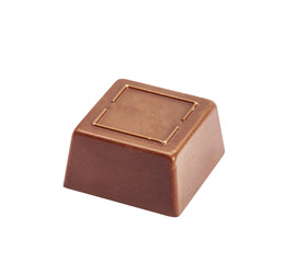 Chocolate candie from collection. Beautifully issued  isolated on white background