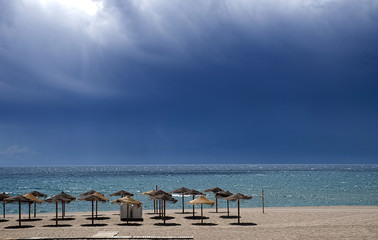 Fototapeta premium Playa del Ancón, Marbella