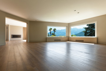 Interior of empty house