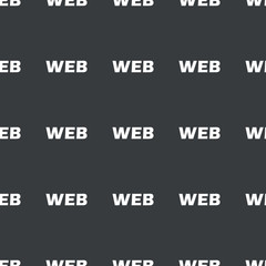 Straight black WEB pattern