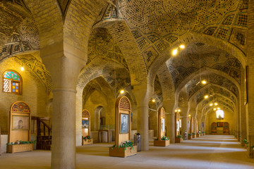 Fototapeta na wymiar Nasir al-Mulk Mosque