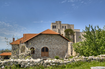 Fototapeta na wymiar The castle of Kruje, Albania 