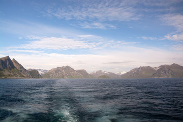 Gryllefjorden und Torskefjorden, Senia, Norwegen