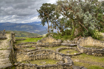 The ruins of Kuelap near Chachapoyas, Peru
