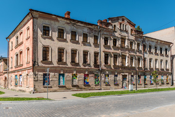 Old abandoned house in Daugavpils, Latvia