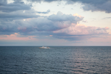 launch on the waves