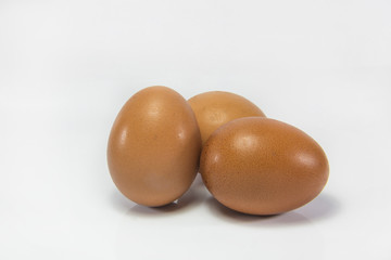 Egg isolated