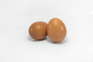 Egg isolated