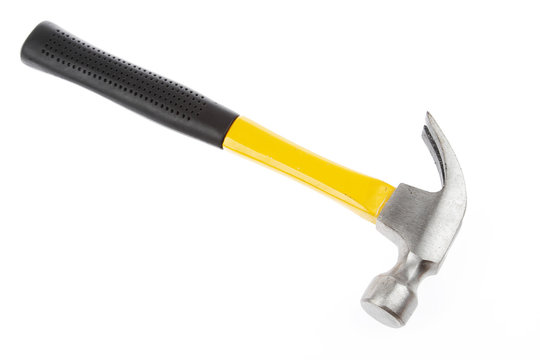Hammer isolated on white