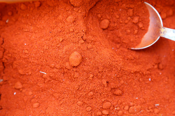 spices close up