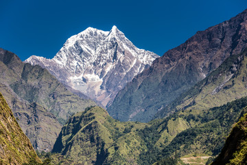 Fototapeta premium Peak and valley