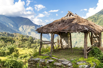 Shelter in the mountain