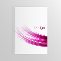 Business brochure, flyer or cover template design vector