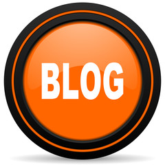 blog orange icon