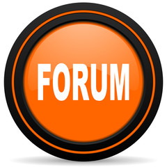 forum orange icon