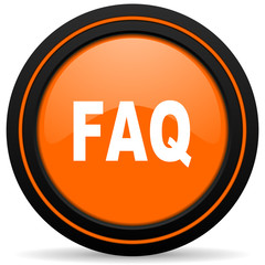 faq orange icon