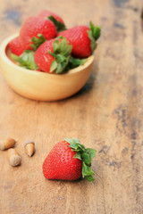 Strawberry fresh fruit