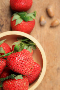 Strawberry fresh fruit