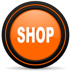 shop orange icon