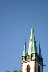 Fototapeta na wymiar Green steeple