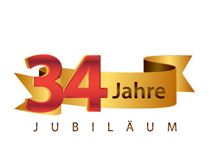 34 Jahre Jubiläum