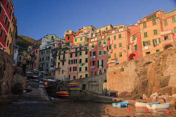 Il parco dell 5 terre, borgo di Riomaggiore
