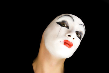 portret of the mime © korionov