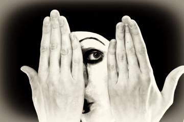 Portrait of the mime