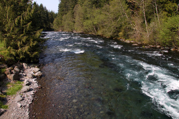 clean clear water river