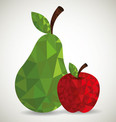 Fruits digital design.