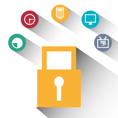 Low shadows icons design.