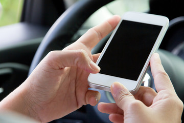 phone call in the car.