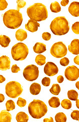 Background with gold circles