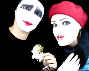 Portrait of the mimes