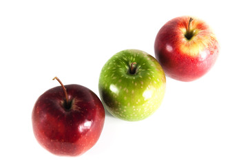 apple isolated on white background