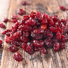 dried cranberries