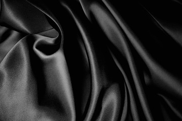 texture of a black silk - 88030852