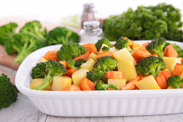 cooked vegetable