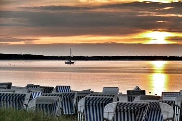 Sonnenuntergang an der Ostsee 