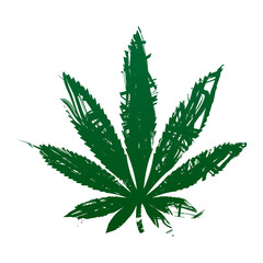 grange marijuana leaf 